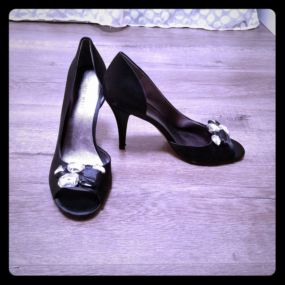 Nine West Open toe heels
